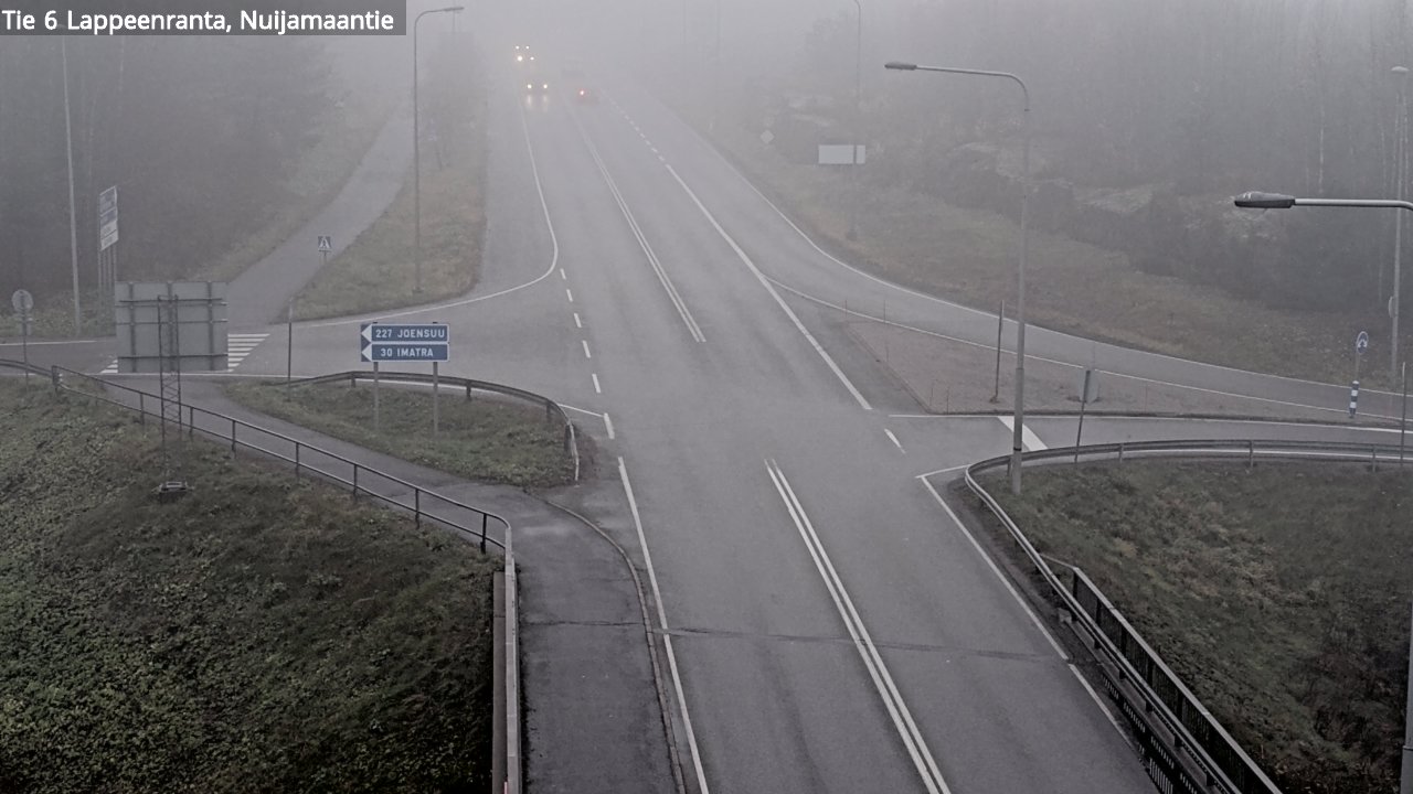 Kelikamerat Kuva Tie 6 Lappeenranta, Nuijamaantie, Lappeenranta, Etelä-Karjala