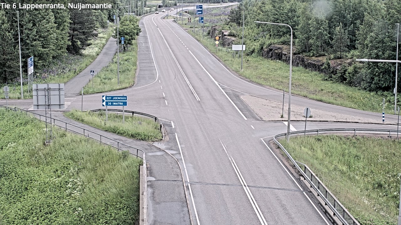 Kelikamerat Kuva Tie 6 Lappeenranta, Nuijamaantie, Lappeenranta, Etelä-Karjala