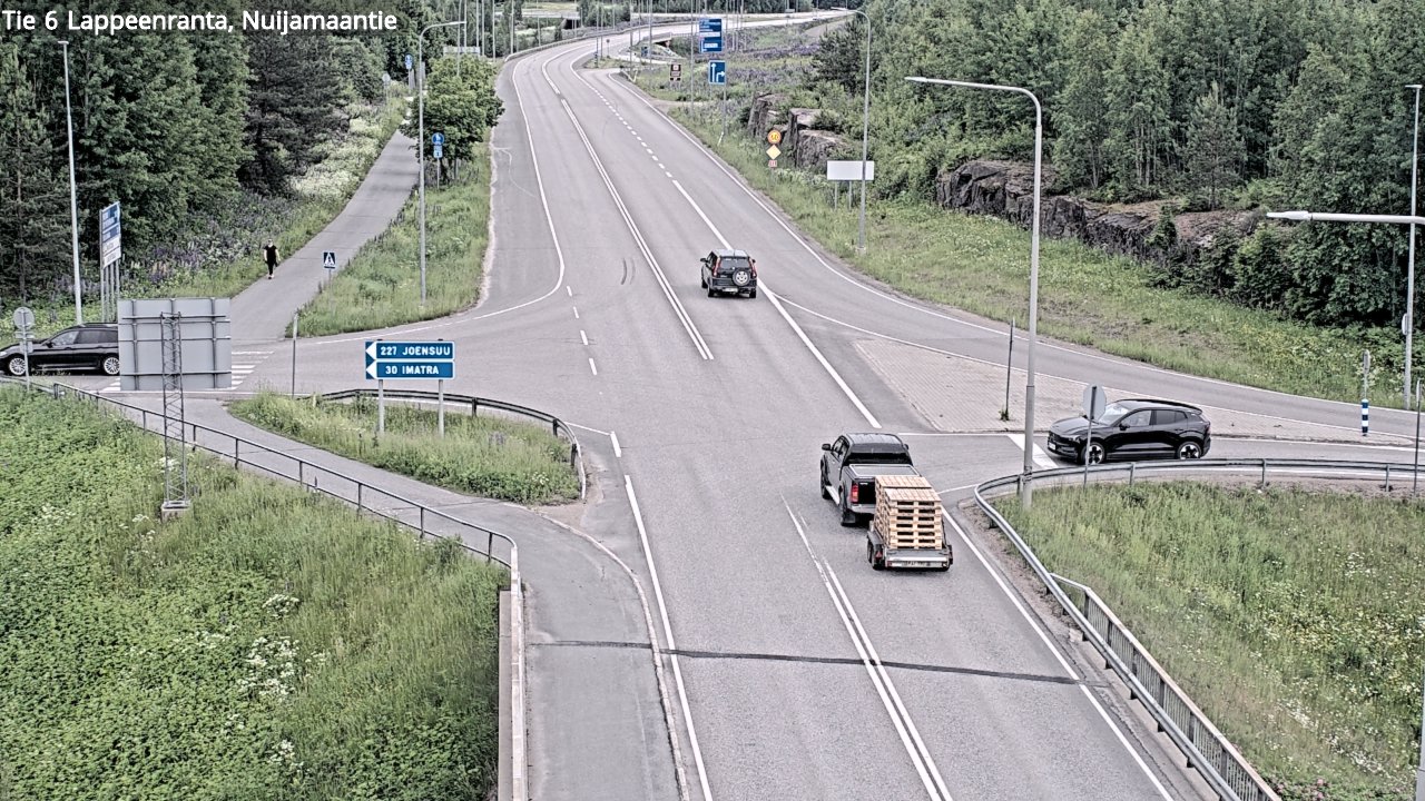 Kelikamerat Kuva Tie 6 Lappeenranta, Nuijamaantie, Lappeenranta, Etelä-Karjala