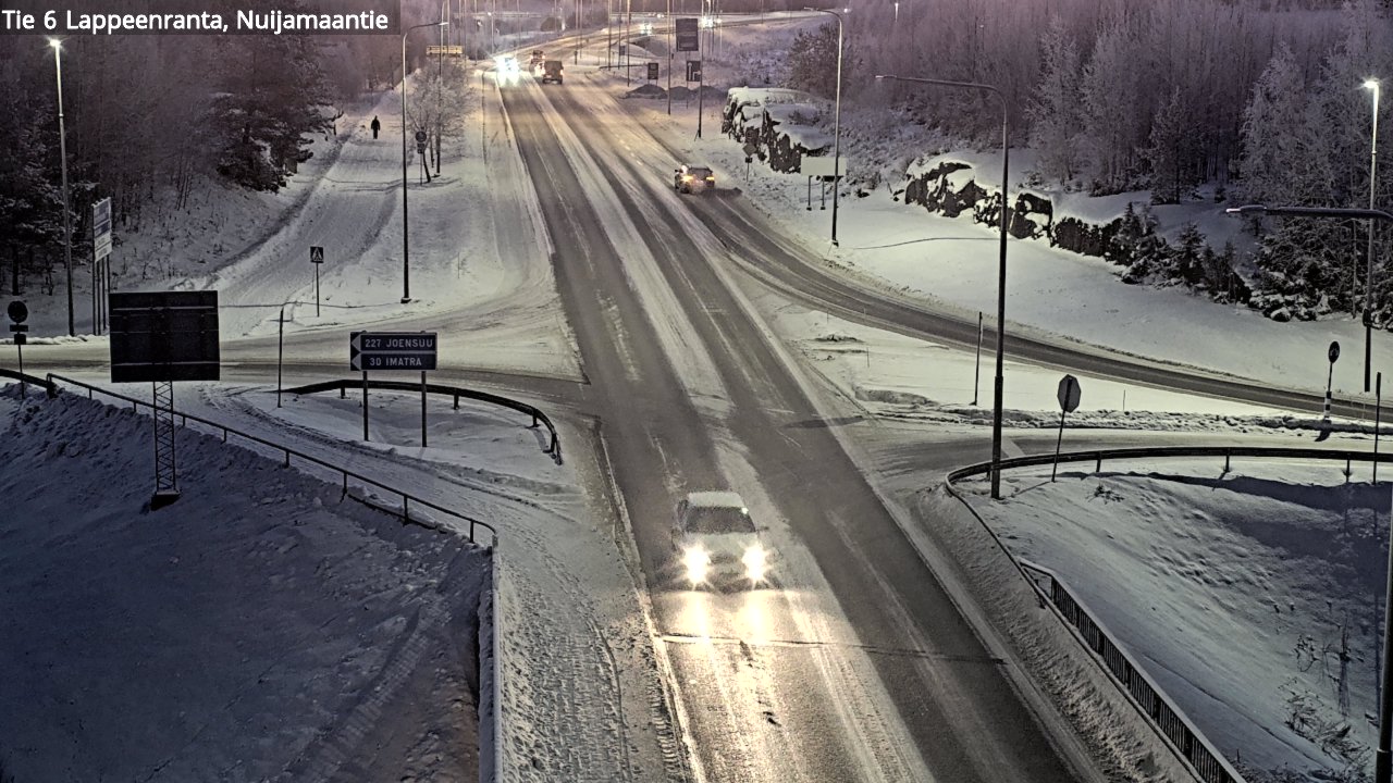 Kelikamerat Kuva Tie 6 Lappeenranta, Nuijamaantie, Lappeenranta, Etelä-Karjala