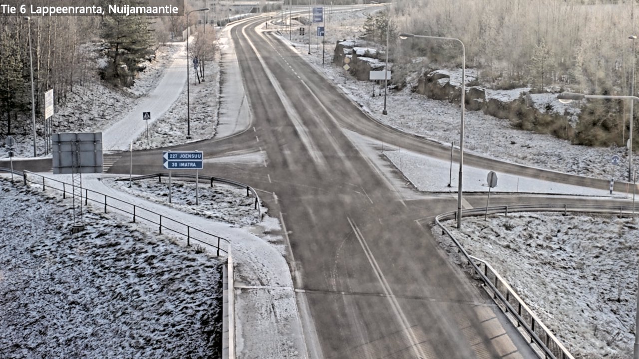 Kelikamerat Kuva Tie 6 Lappeenranta, Nuijamaantie, Lappeenranta, Etelä-Karjala