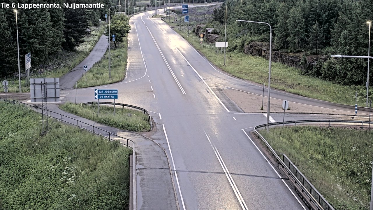 Kelikamerat Kuva Tie 6 Lappeenranta, Nuijamaantie, Lappeenranta, Etelä-Karjala