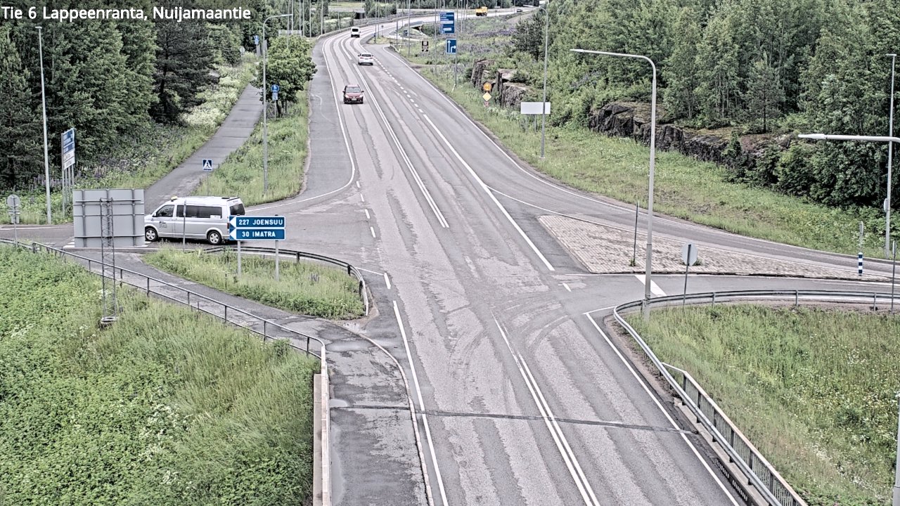 Kelikamerat Kuva Tie 6 Lappeenranta, Nuijamaantie, Lappeenranta, Etelä-Karjala