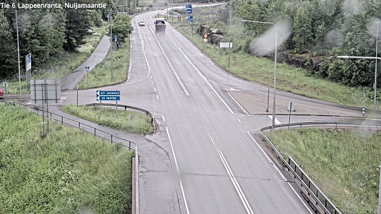 Kelikamerat Kuva Tie 6 Lappeenranta, Nuijamaantie, Lappeenranta, Etelä-Karjala