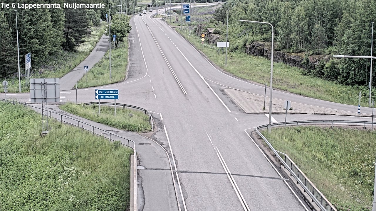 Kelikamerat Kuva Tie 6 Lappeenranta, Nuijamaantie, Lappeenranta, Etelä-Karjala