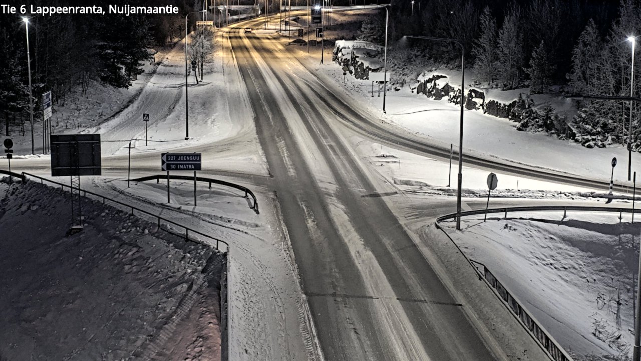 Kelikamerat Kuva Tie 6 Lappeenranta, Nuijamaantie, Lappeenranta, Etelä-Karjala