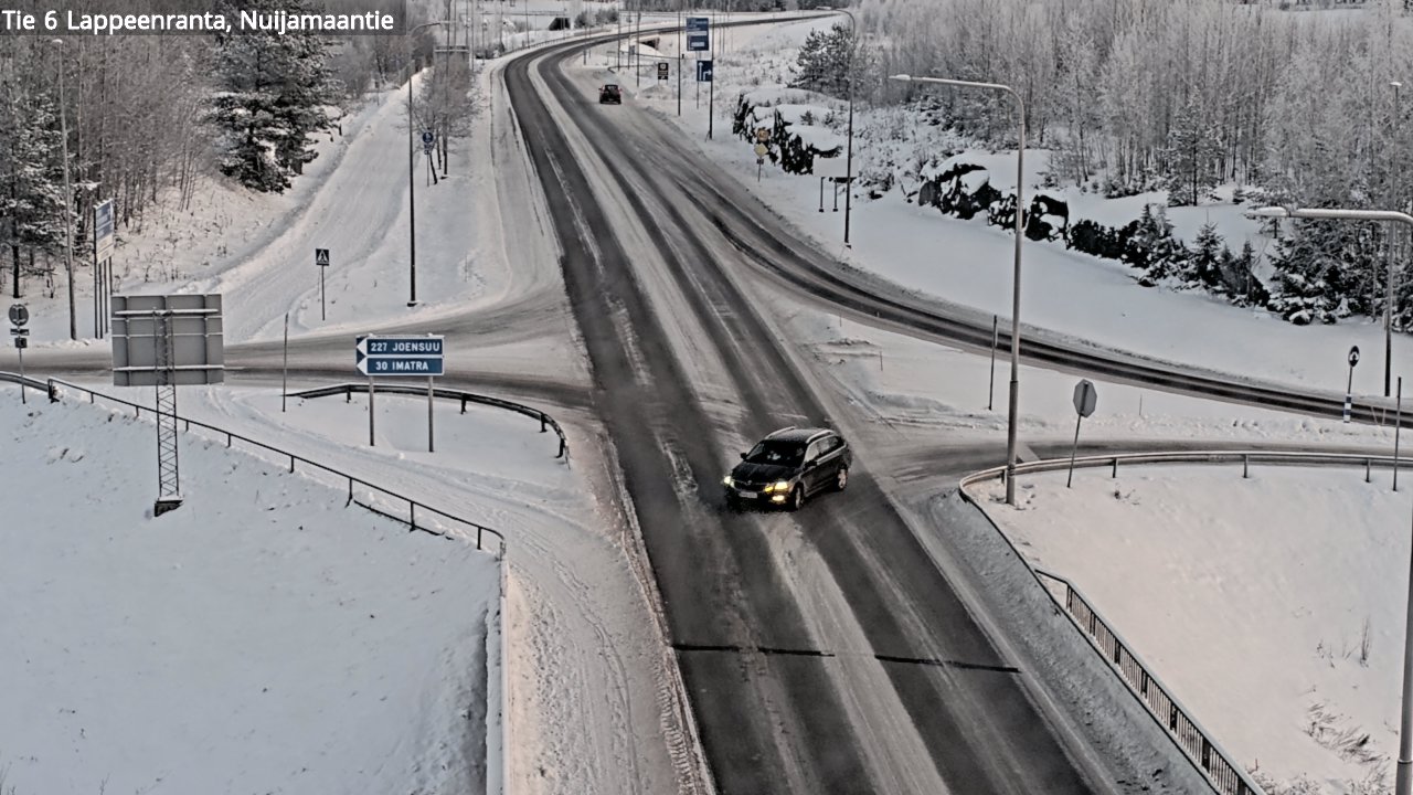 Kelikamerat Kuva Tie 6 Lappeenranta, Nuijamaantie, Lappeenranta, Etelä-Karjala