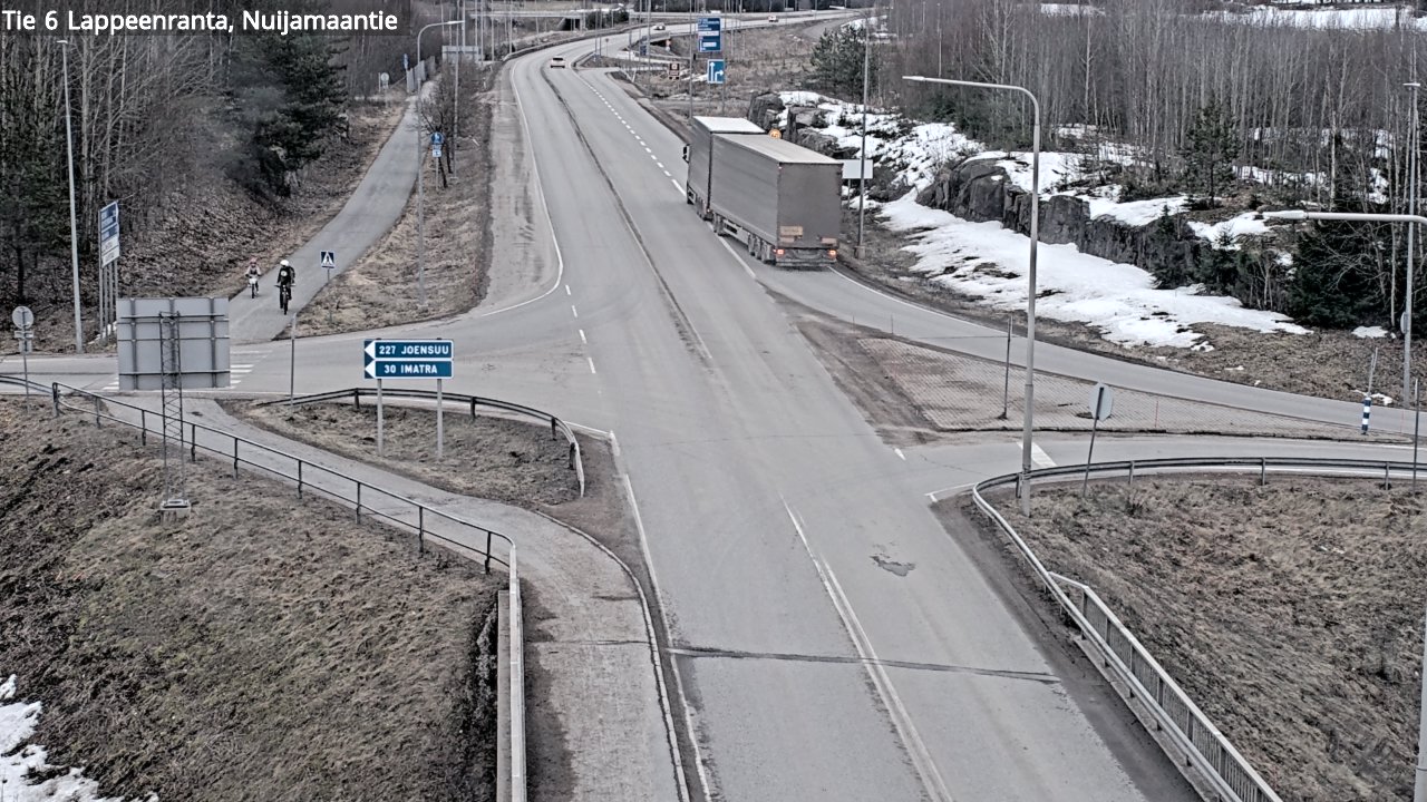 Kelikamerat Kuva Tie 6 Lappeenranta, Nuijamaantie, Lappeenranta, Etelä-Karjala