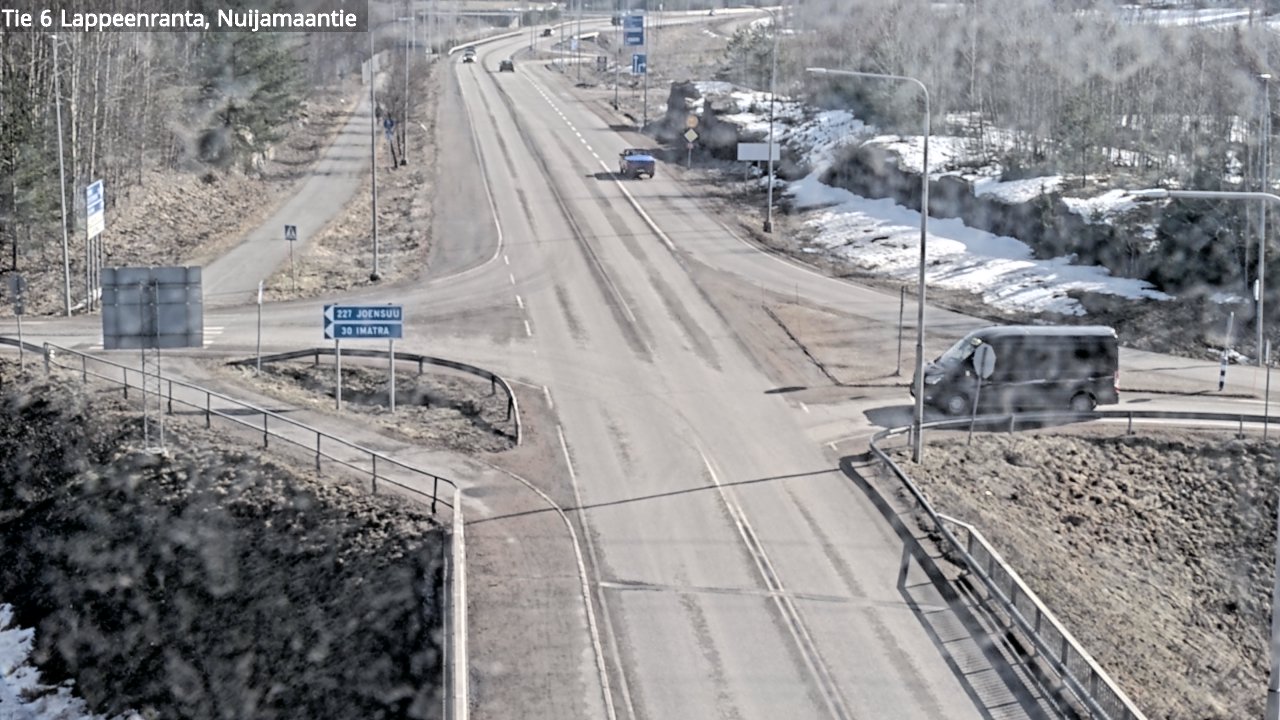 Kelikamerat Kuva Tie 6 Lappeenranta, Nuijamaantie, Lappeenranta, Etelä-Karjala