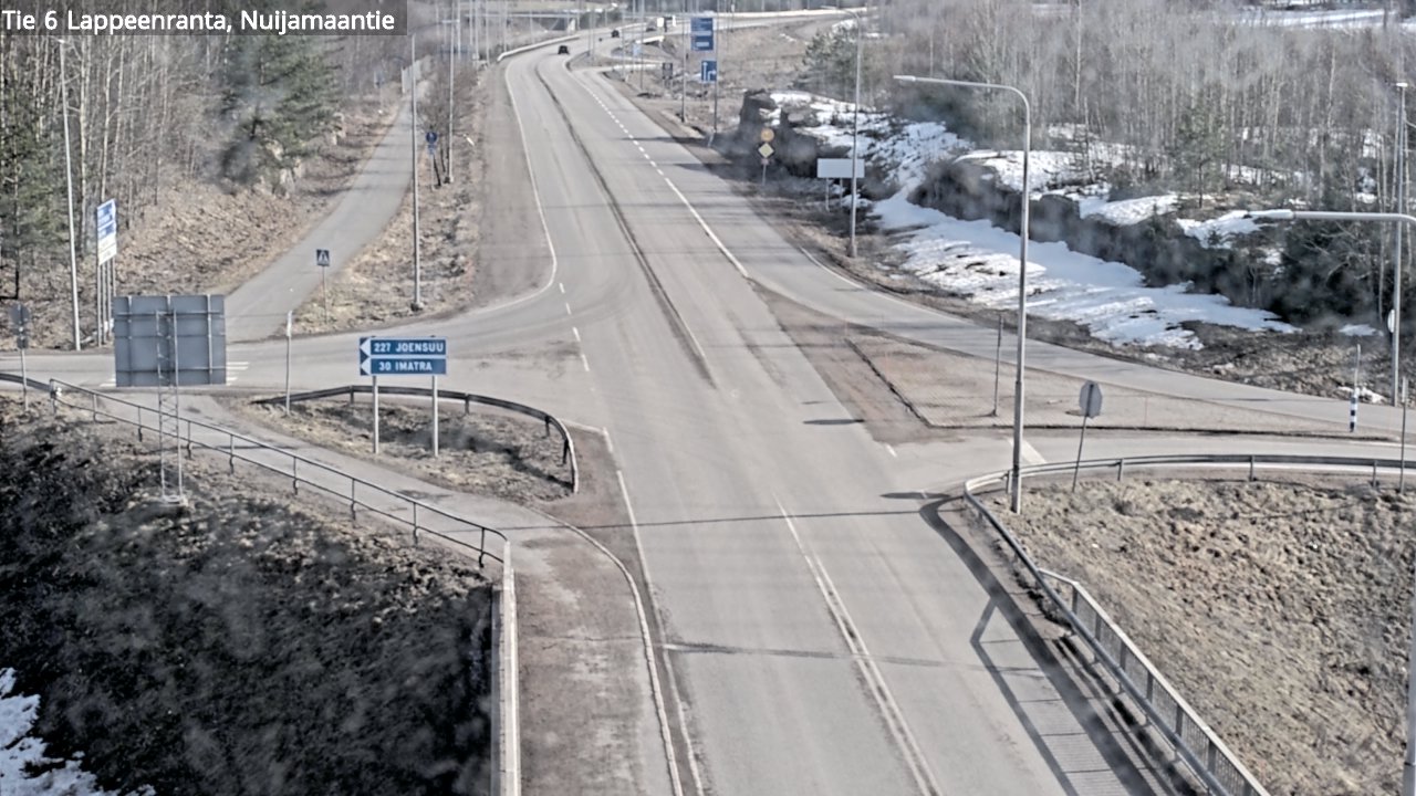 Kelikamerat Kuva Tie 6 Lappeenranta, Nuijamaantie, Lappeenranta, Etelä-Karjala