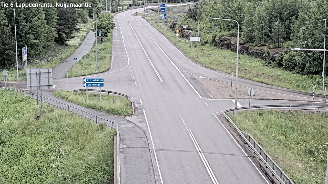 Kelikamerat Kuva Tie 6 Lappeenranta, Nuijamaantie, Lappeenranta, Etelä-Karjala