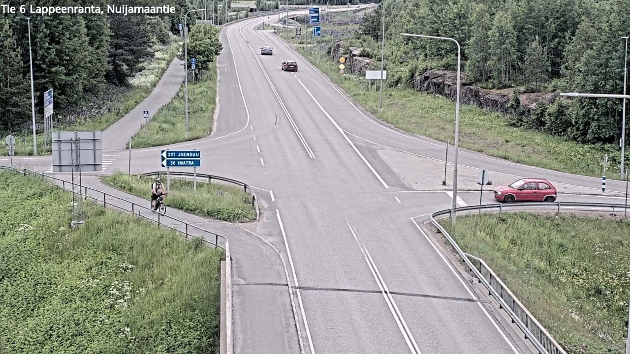 Kelikamerat Kuva Tie 6 Lappeenranta, Nuijamaantie, Lappeenranta, Etelä-Karjala