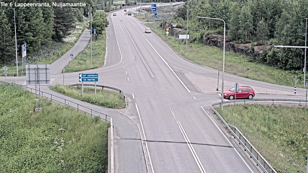 Kelikamerat Kuva Tie 6 Lappeenranta, Nuijamaantie, Lappeenranta, Etelä-Karjala