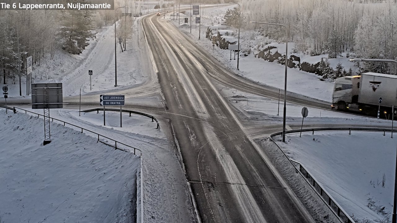 Kelikamerat Kuva Tie 6 Lappeenranta, Nuijamaantie, Lappeenranta, Etelä-Karjala