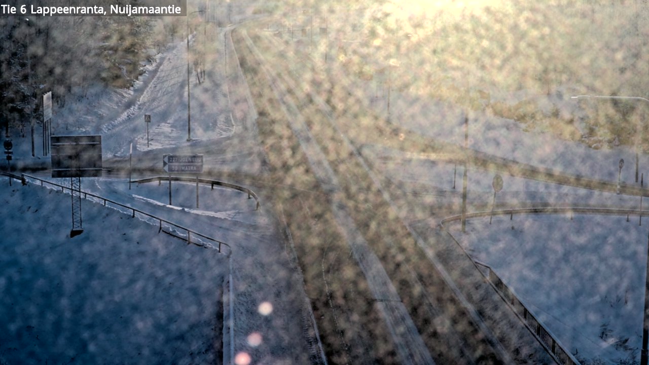 Kelikamerat Kuva Tie 6 Lappeenranta, Nuijamaantie, Lappeenranta, Etelä-Karjala