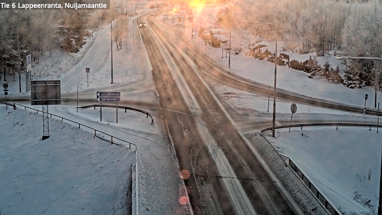 Kelikamerat Kuva Tie 6 Lappeenranta, Nuijamaantie, Lappeenranta, Etelä-Karjala