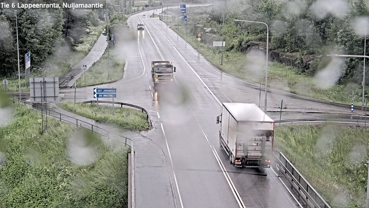 Kelikamerat Kuva Tie 6 Lappeenranta, Nuijamaantie, Lappeenranta, Etelä-Karjala