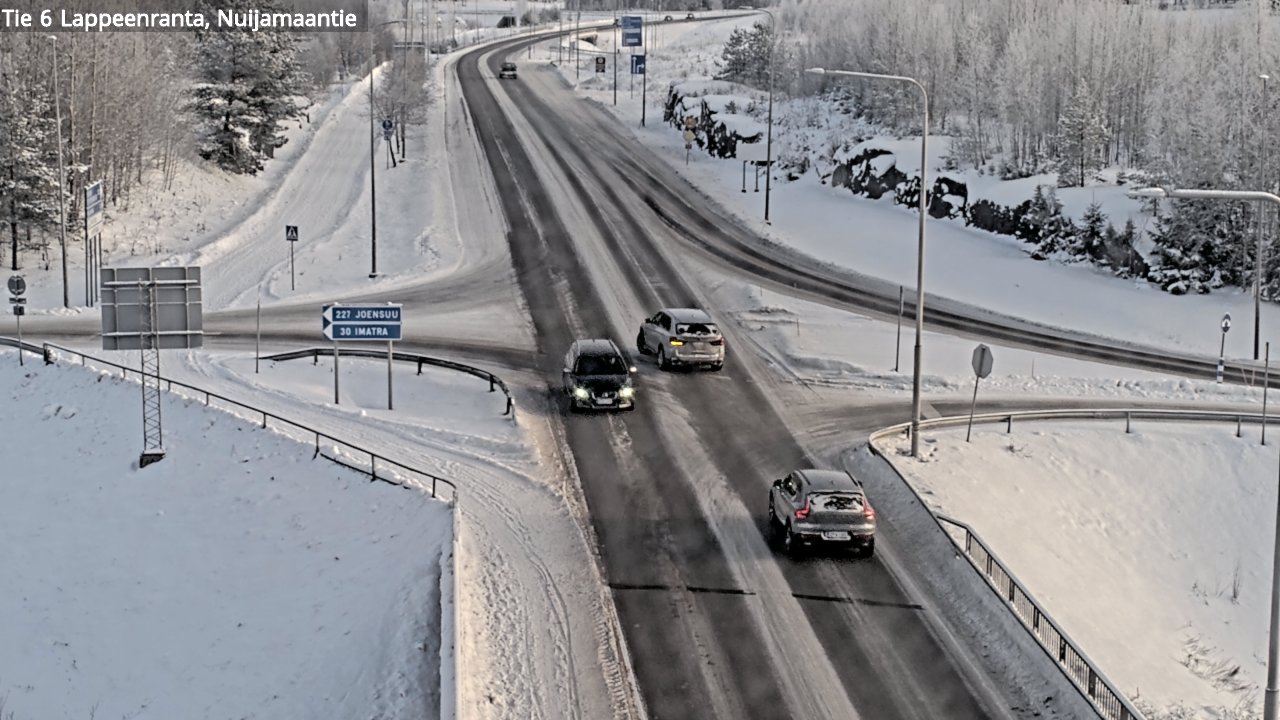 Kelikamerat Kuva Tie 6 Lappeenranta, Nuijamaantie, Lappeenranta, Etelä-Karjala