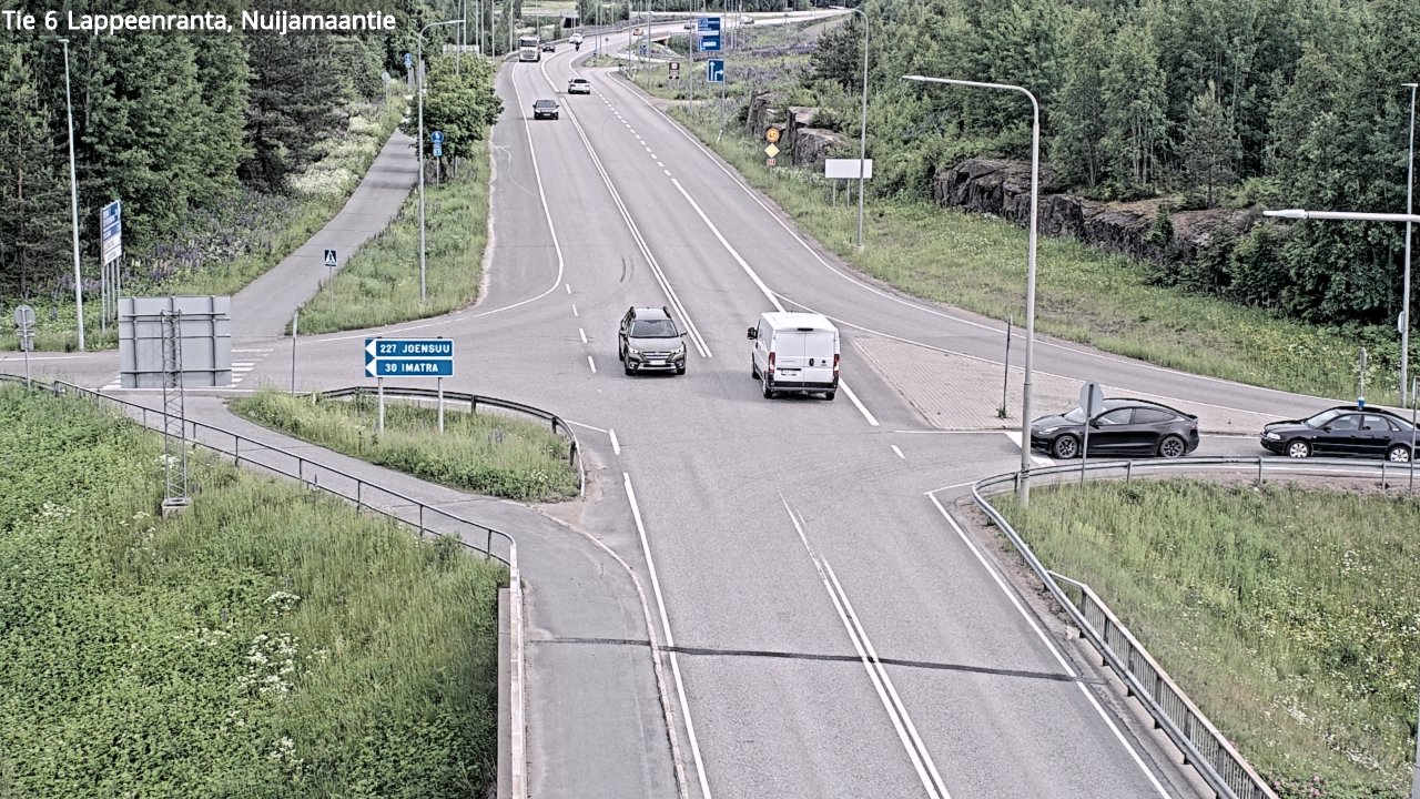 Kelikamerat Kuva Tie 6 Lappeenranta, Nuijamaantie, Lappeenranta, Etelä-Karjala