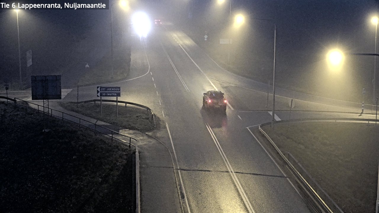 Kelikamerat Kuva Tie 6 Lappeenranta, Nuijamaantie, Lappeenranta, Etelä-Karjala