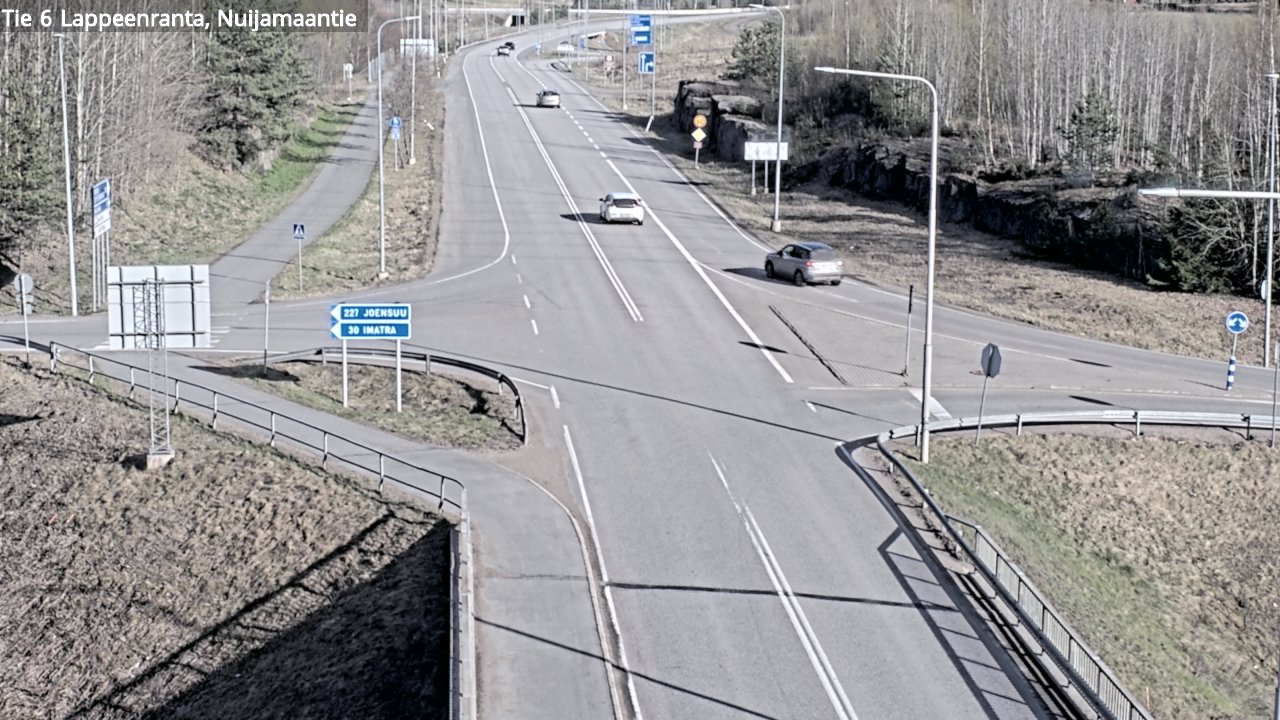 Kelikamerat Kuva Tie 6 Lappeenranta, Nuijamaantie, Lappeenranta, Etelä-Karjala
