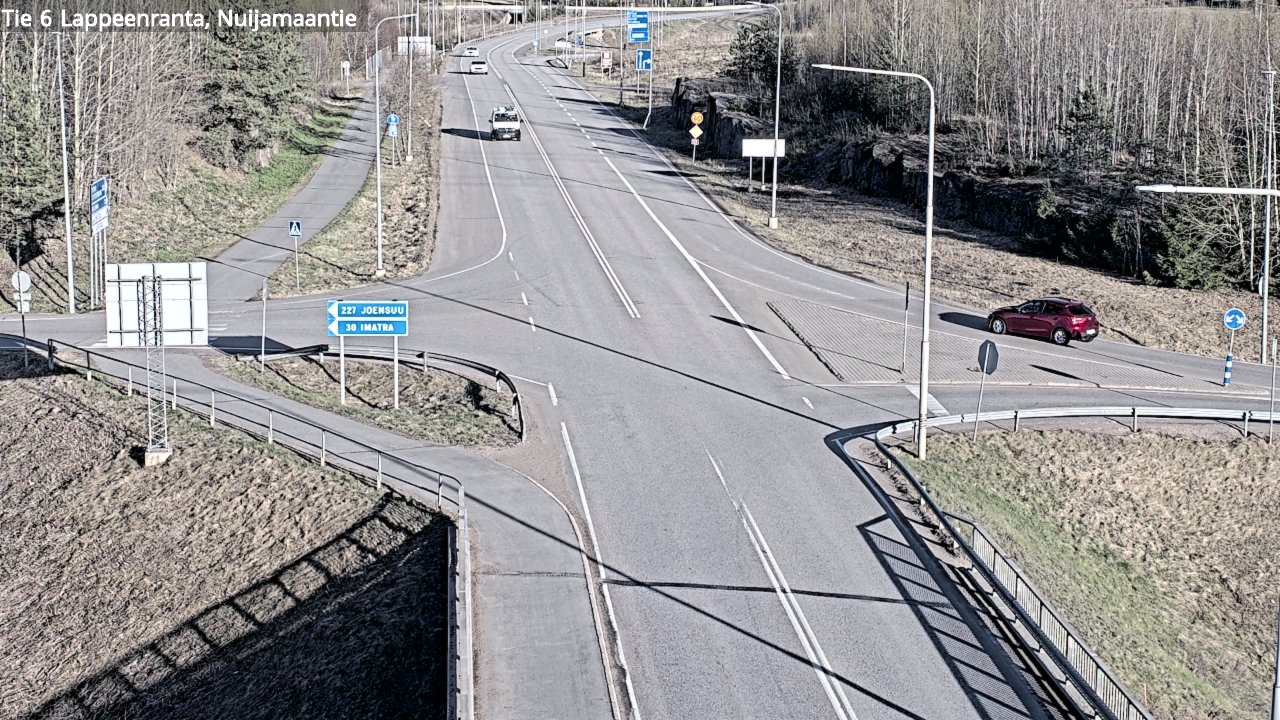 Kelikamerat Kuva Tie 6 Lappeenranta, Nuijamaantie, Lappeenranta, Etelä-Karjala