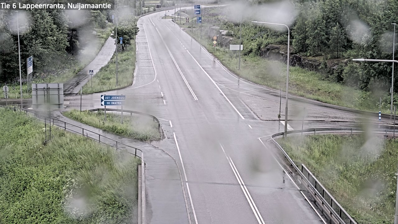 Kelikamerat Kuva Tie 6 Lappeenranta, Nuijamaantie, Lappeenranta, Etelä-Karjala