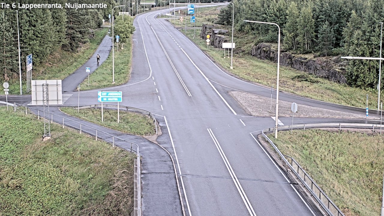 Kelikamerat Kuva Tie 6 Lappeenranta, Nuijamaantie, Lappeenranta, Etelä-Karjala