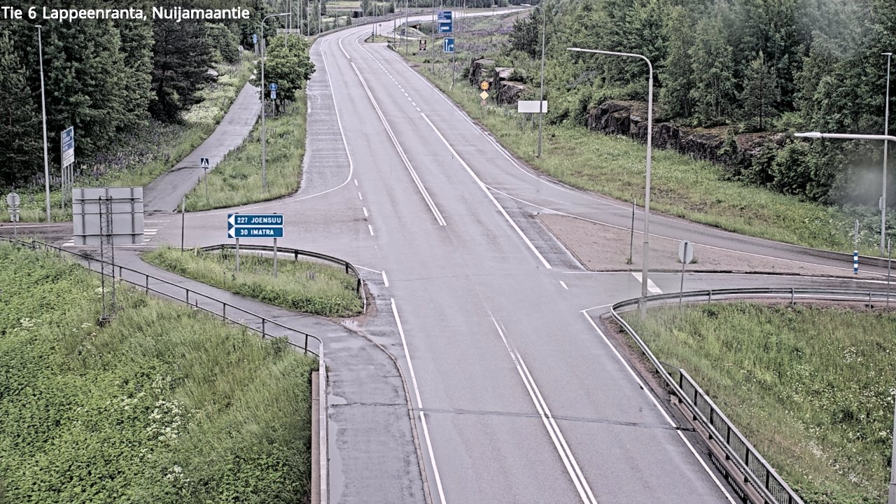 Kelikamerat Kuva Tie 6 Lappeenranta, Nuijamaantie, Lappeenranta, Etelä-Karjala