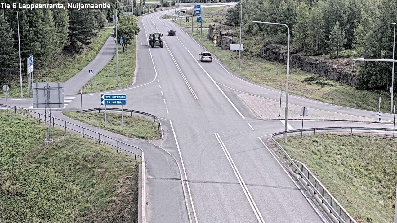Kelikamerat Kuva Tie 6 Lappeenranta, Nuijamaantie, Lappeenranta, Etelä-Karjala