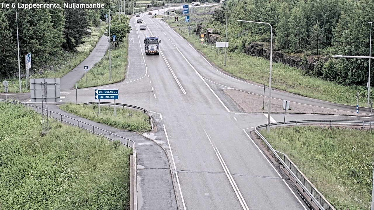 Kelikamerat Kuva Tie 6 Lappeenranta, Nuijamaantie, Lappeenranta, Etelä-Karjala