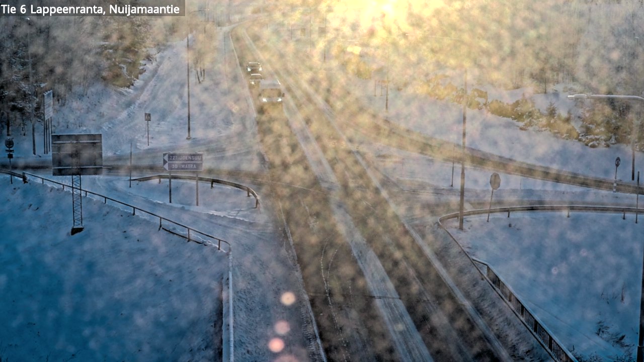 Kelikamerat Kuva Tie 6 Lappeenranta, Nuijamaantie, Lappeenranta, Etelä-Karjala