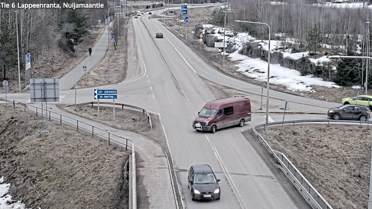 Kelikamerat Kuva Tie 6 Lappeenranta, Nuijamaantie, Lappeenranta, Etelä-Karjala