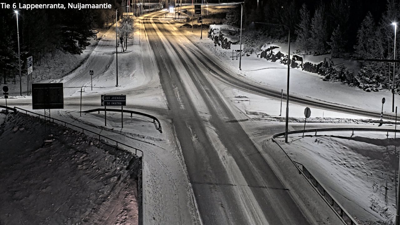 Kelikamerat Kuva Tie 6 Lappeenranta, Nuijamaantie, Lappeenranta, Etelä-Karjala