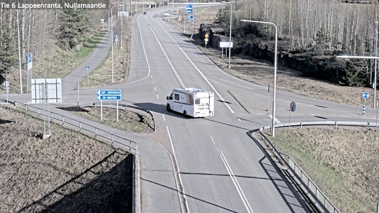 Kelikamerat Kuva Tie 6 Lappeenranta, Nuijamaantie, Lappeenranta, Etelä-Karjala