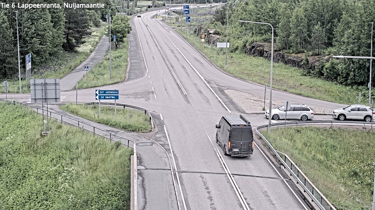 Kelikamerat Kuva Tie 6 Lappeenranta, Nuijamaantie, Lappeenranta, Etelä-Karjala