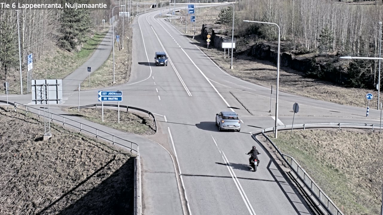 Kelikamerat Kuva Tie 6 Lappeenranta, Nuijamaantie, Lappeenranta, Etelä-Karjala