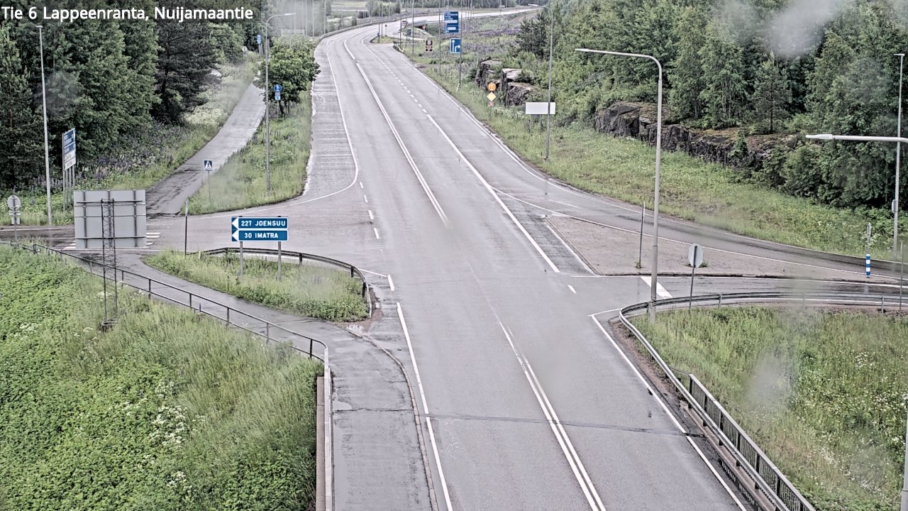 Kelikamerat Kuva Tie 6 Lappeenranta, Nuijamaantie, Lappeenranta, Etelä-Karjala