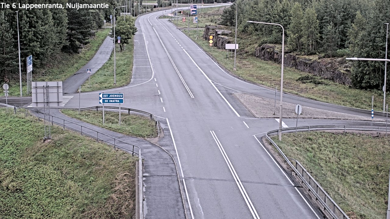 Kelikamerat Kuva Tie 6 Lappeenranta, Nuijamaantie, Lappeenranta, Etelä-Karjala
