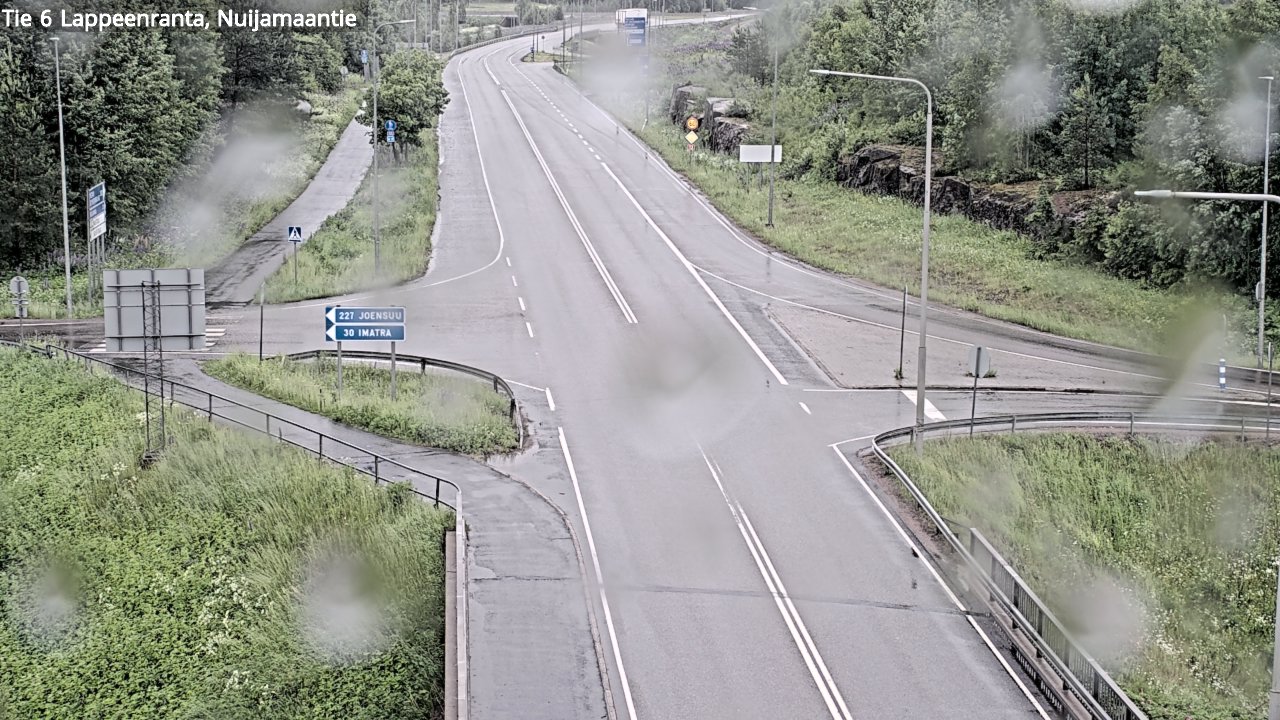Kelikamerat Kuva Tie 6 Lappeenranta, Nuijamaantie, Lappeenranta, Etelä-Karjala
