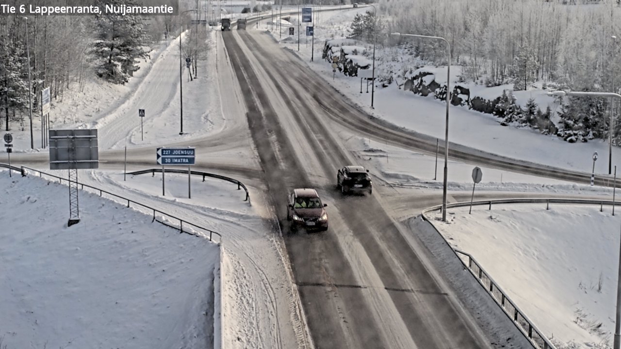 Kelikamerat Kuva Tie 6 Lappeenranta, Nuijamaantie, Lappeenranta, Etelä-Karjala