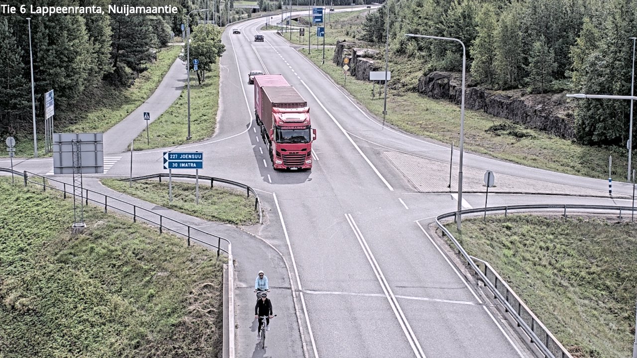 Kelikamerat Kuva Tie 6 Lappeenranta, Nuijamaantie, Lappeenranta, Etelä-Karjala