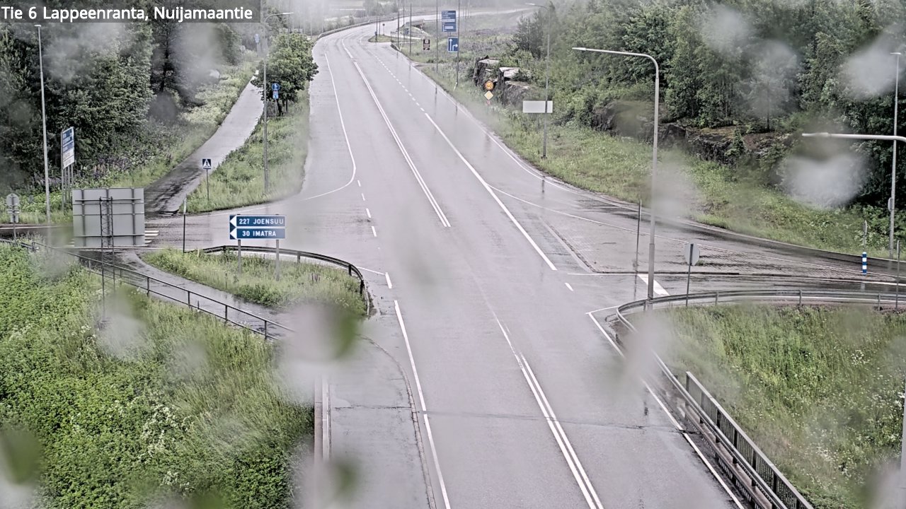 Kelikamerat Kuva Tie 6 Lappeenranta, Nuijamaantie, Lappeenranta, Etelä-Karjala