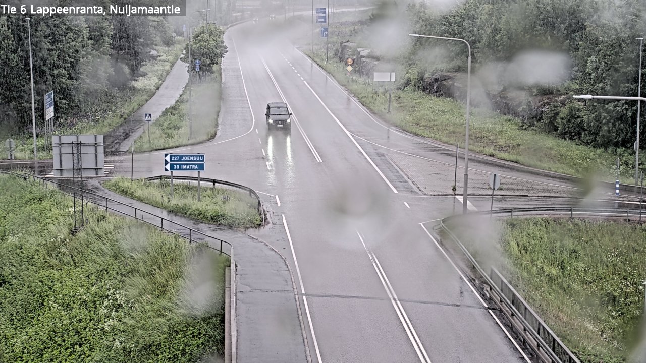 Kelikamerat Kuva Tie 6 Lappeenranta, Nuijamaantie, Lappeenranta, Etelä-Karjala