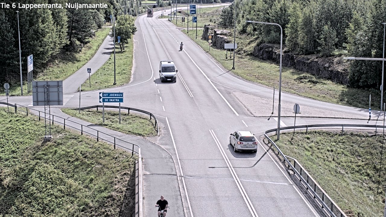 Kelikamerat Kuva Tie 6 Lappeenranta, Nuijamaantie, Lappeenranta, Etelä-Karjala