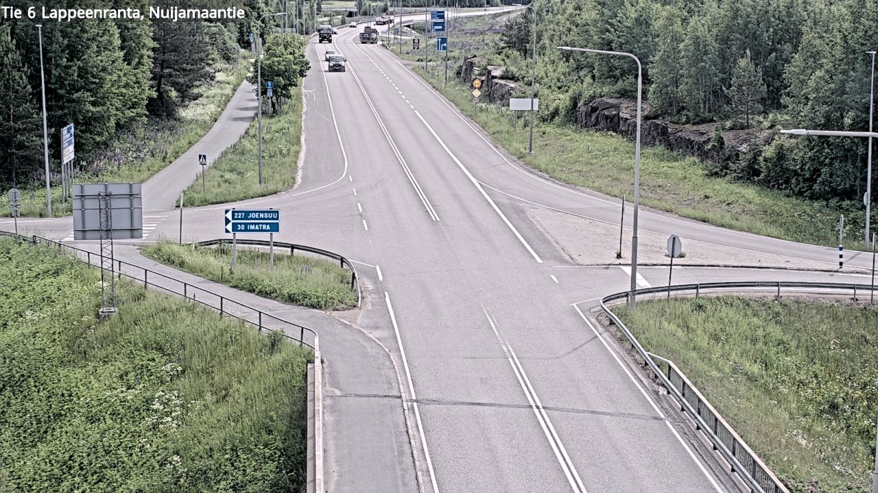 Kelikamerat Kuva Tie 6 Lappeenranta, Nuijamaantie, Lappeenranta, Etelä-Karjala