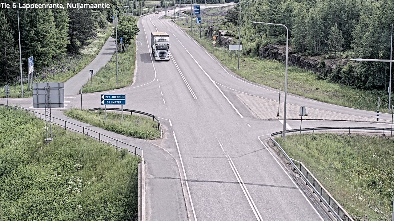 Kelikamerat Kuva Tie 6 Lappeenranta, Nuijamaantie, Lappeenranta, Etelä-Karjala