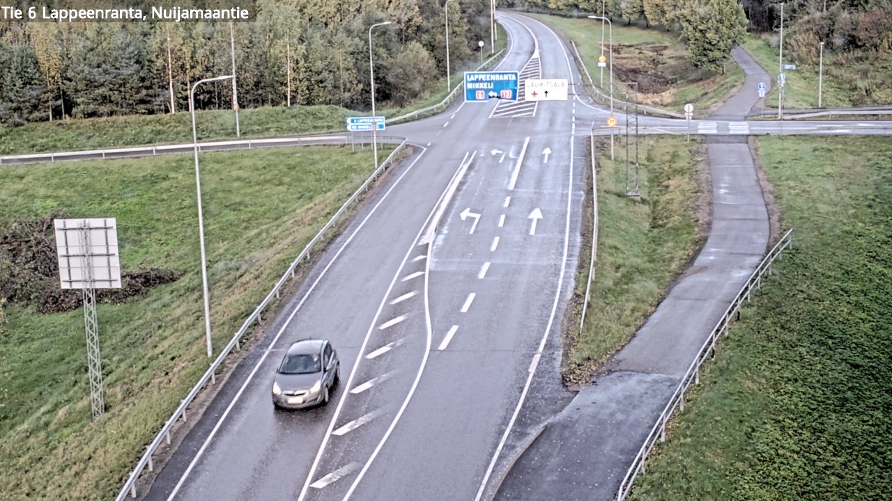 Kelikamerat Kuva Tie 6 Lappeenranta, Nuijamaantie, Lappeenranta, Etelä-Karjala