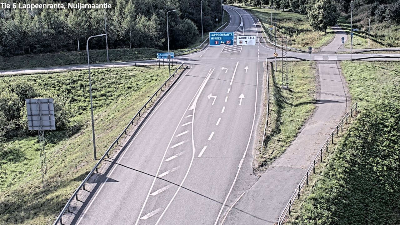 Kelikamerat Kuva Tie 6 Lappeenranta, Nuijamaantie, Lappeenranta, Etelä-Karjala