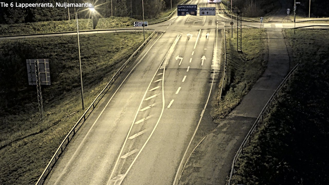 Kelikamerat Kuva Tie 6 Lappeenranta, Nuijamaantie, Lappeenranta, Etelä-Karjala